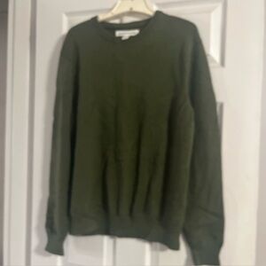 Amazon Essentials Mens Forest Green CrewNeck Sweater Size Large